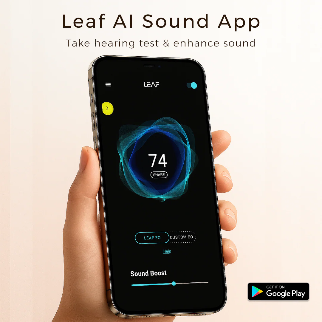 Leaf Buds X101 Wireless Earbuds (Monsoon) - Image 3