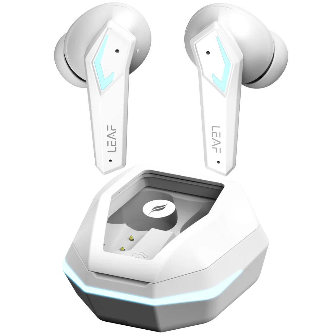 Leaf Buds X468 Wireless Earbuds (Ivory Spaceship)